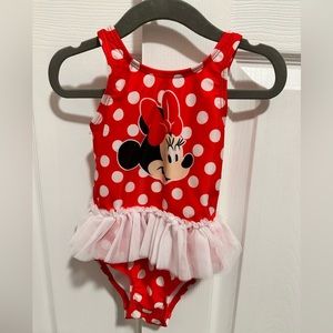 Disney Minnie Mouse bathing suit, Size 18 months